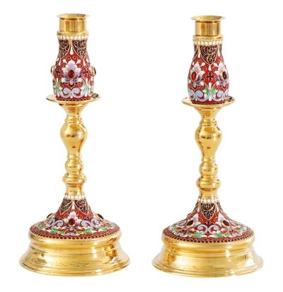 Table candle-stand no.13 (pair)