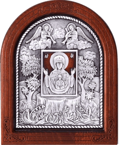 Icon of the Most Holy Theotokos of the Koursk Root Sign - A56-3