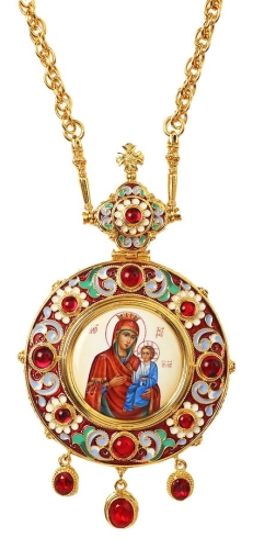 Bishop encolpion panagia no.111e