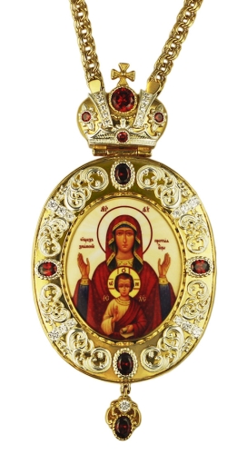 Bishop panagia no.1010 with chain