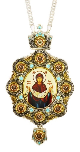 Bishop panagia no.987 with chain