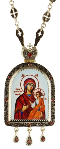 Bishop panagia no.1045L with chain