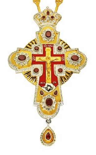 Pectoral priest cross no.86 with chain