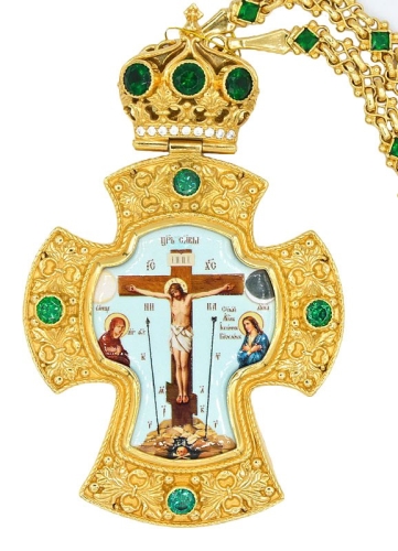 Pectoral priest cross no.101 with chain