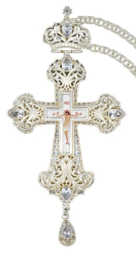 Pectoral priest cross no.130 with chain
