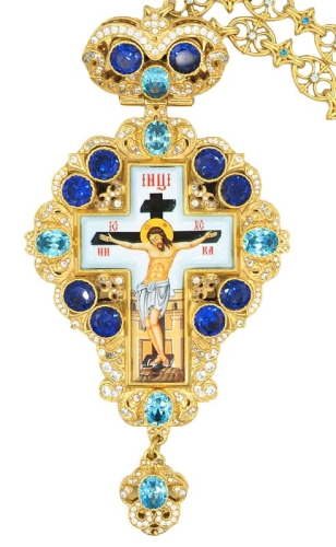 Pectoral priest cross no.150 with chain