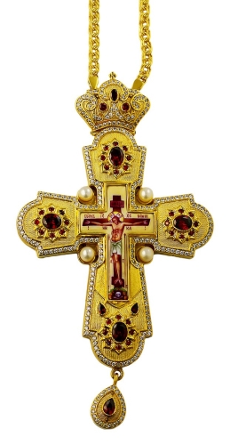 Pectoral priest cross no.209 with chain