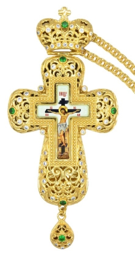 Pectoral priest cross no.259 with chain