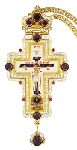 Pectoral priest cross no.261 with chain