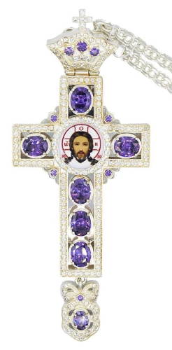 Pectoral priest cross no.270 with chain