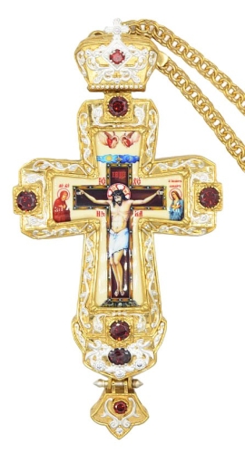 Pectoral priest cross no.291 with chain