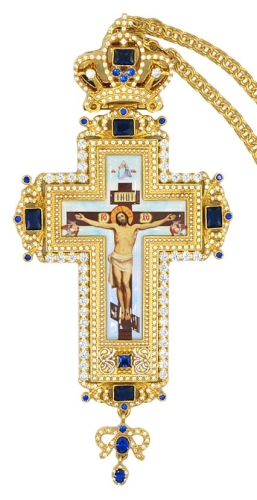 Pectoral priest cross no.309 with chain