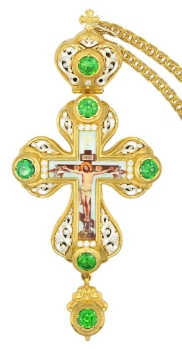 Pectoral priest cross no.312 with chain