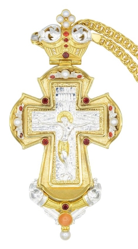 Pectoral priest cross no.317 with chain
