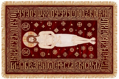 Embroidered shroud of Christ - 16