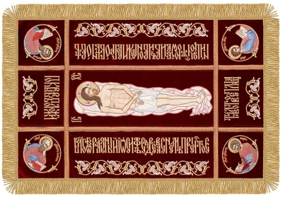 Embroidered shroud of Christ - 96