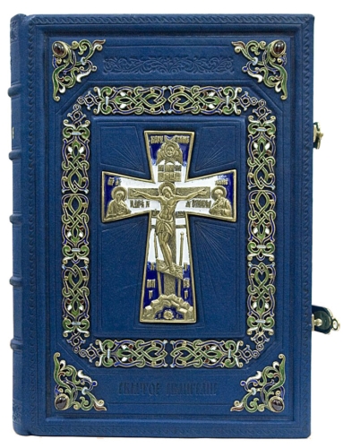 Orthodox service Gospel book in jewelry cover no.78