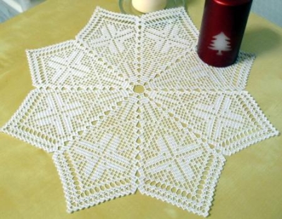 FSL Crochet Christmas Star