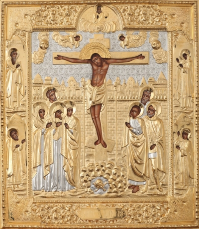 Religious icons: Crucifixion of the Lord