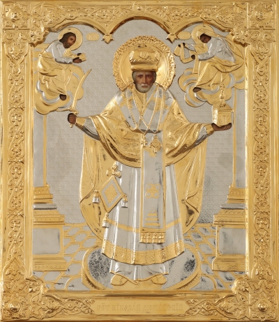 Religious icon: St. Nicholas of Mozhajsk the Wonderworker - 5