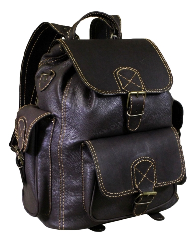 Natural leather Hero backpack
