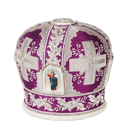 Embroidered mitre no.94