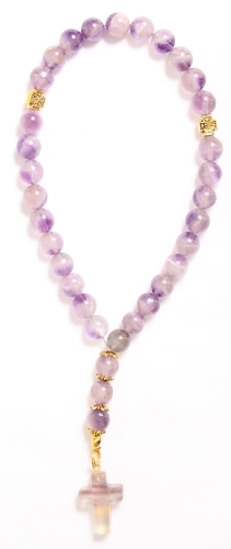 Prayer-rope (30 knots) - Amethyst