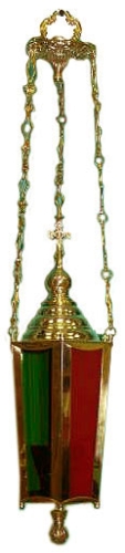 Hanging Paschal church lamp