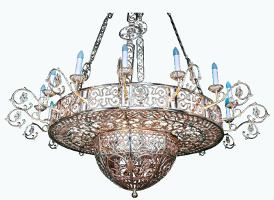 Single-level church khoros Vyazma (16 lights)