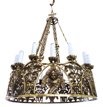 Church chandelier (horos) - Volzhsk (16 lights)
