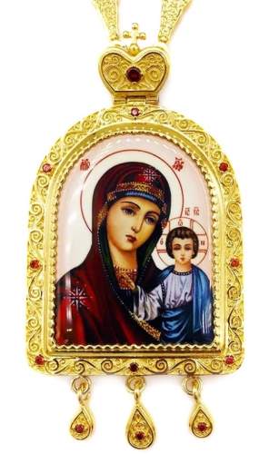 Bishop panagia Theotokos of Kazan - A1045b