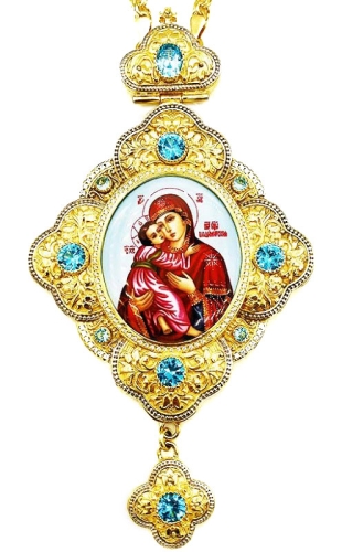 Bishop panagia Theotokos of Vladimir - A1289