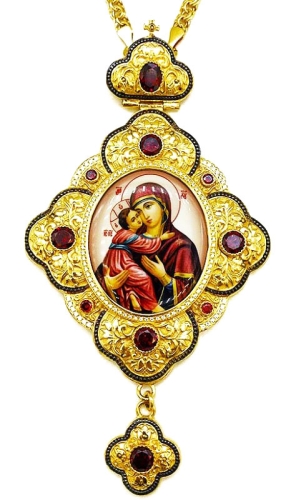 Bishop panagia Theotokos of Vladimir - A1289k