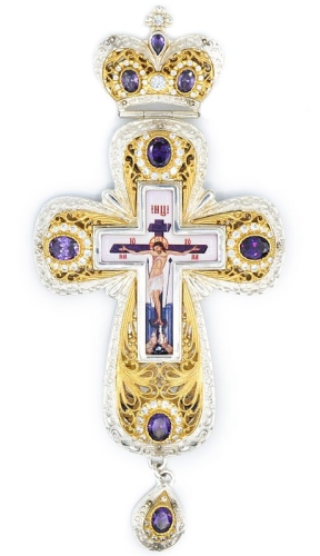 Pectoral cross with adornment - A256c
