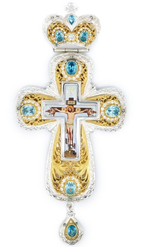 Pectoral cross with adornment - A256b