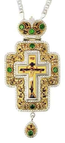 Pectoral cross with adornment - A276c