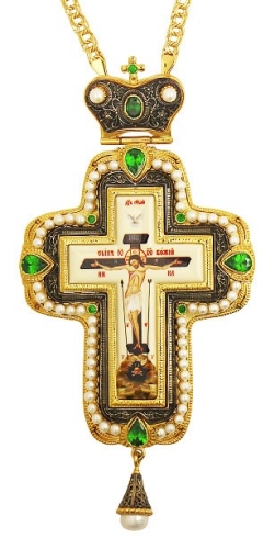 Pectoral cross with adornment - A278