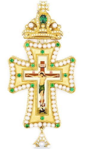 Pectoral cross with adornment - A283