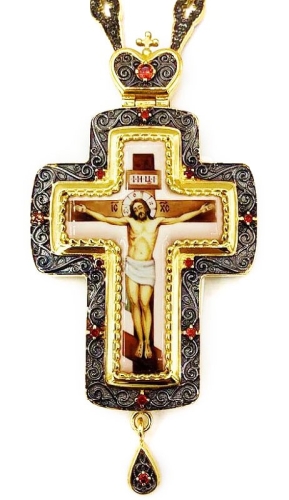 Pectoral cross with adornment - A284a