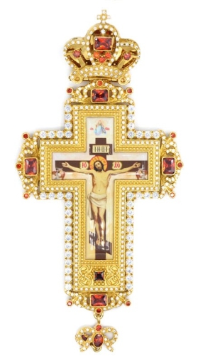 Pectoral cross with adornment - A309