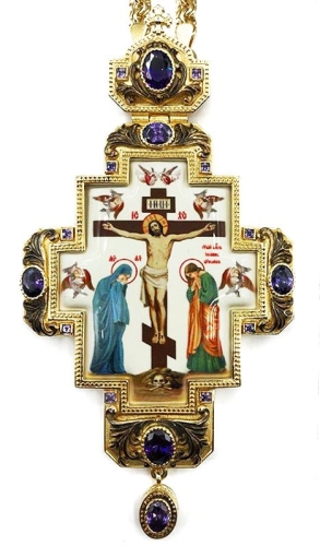 Pectoral cross with adornment - A321