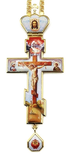 Pectoral cross with adornment - A324