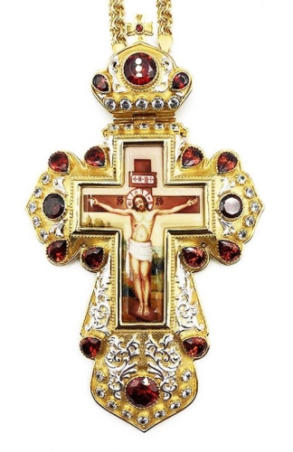 Pectoral cross with adornment - A326