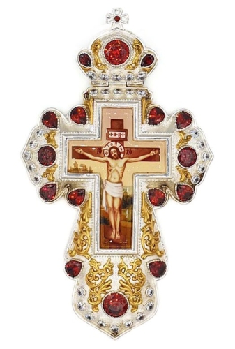 Pectoral cross with adornment - A326c