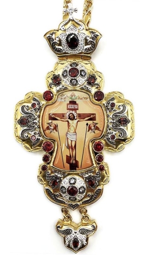 Pectoral cross with adornment - A329