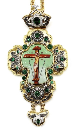 Pectoral cross with adornment - A329a