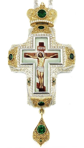 Pectoral cross with adornment - A331e