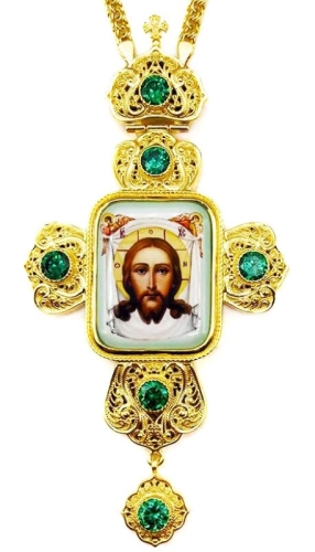 Pectoral cross with adornment - A340