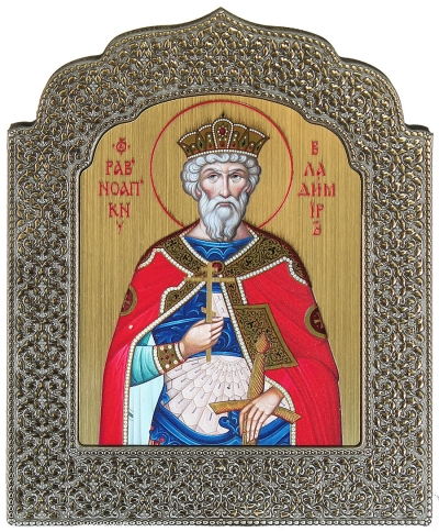 Icon: Holy Right-Believing Great Prince Vladimir Equal-to-the-Apostles