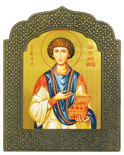 Icon: Holy Great Martyr and Healer Panteleimon - 2